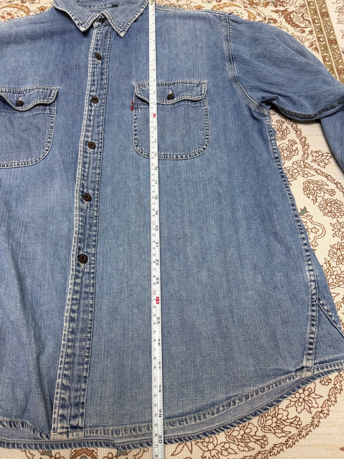 Levi's 웨스천 데님셔츠 라지 105추천 상품이미지8