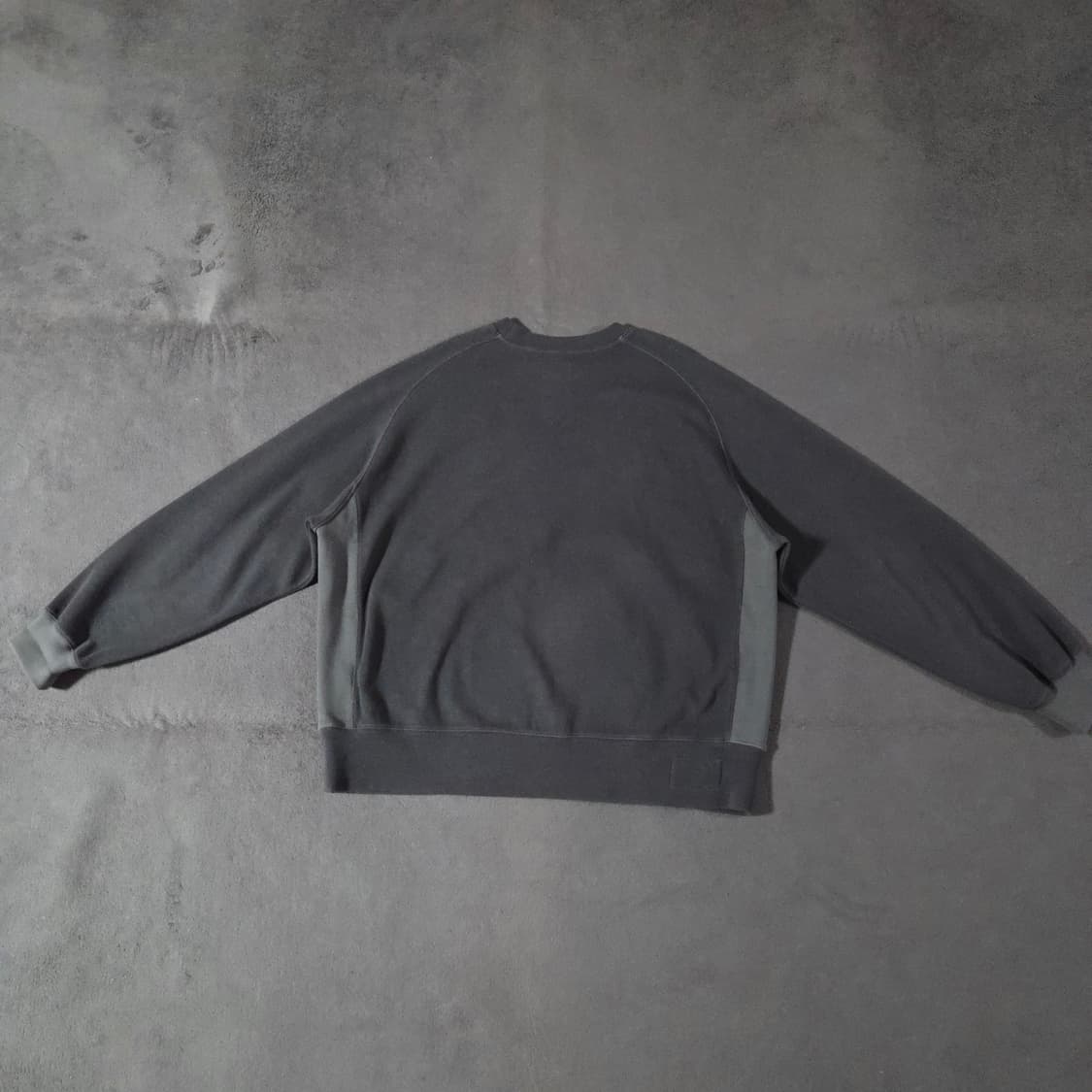 러프사이드 래글런 스웨트셔츠 맨투맨 3 105-110 차콜 상품이미지2