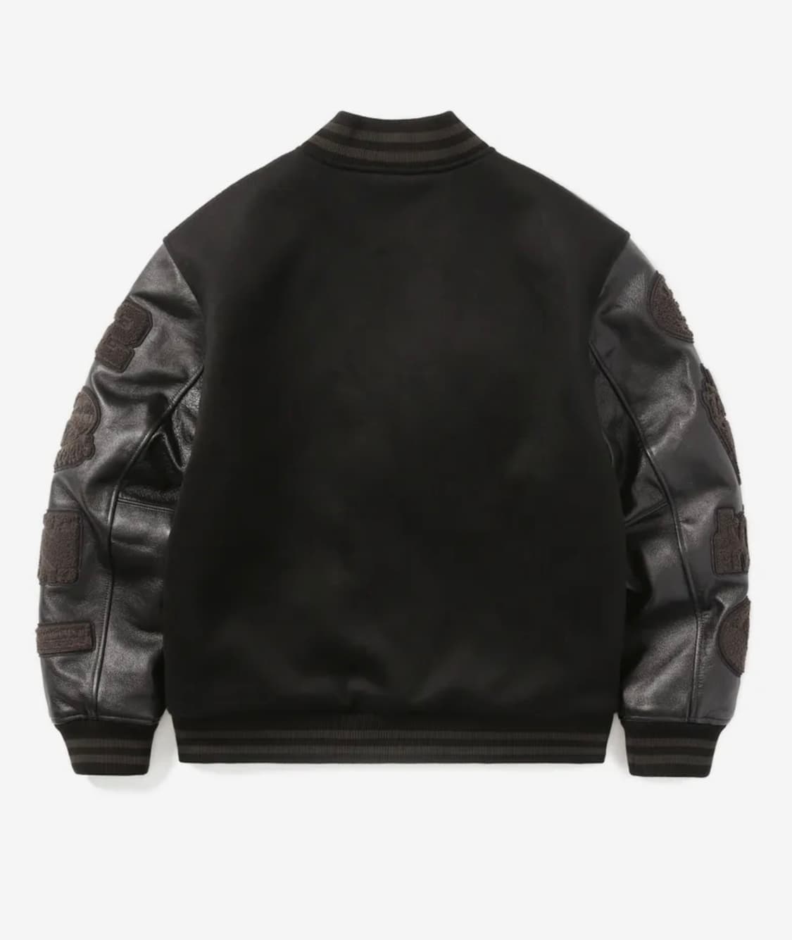 Records Varsity Jacket Black 상품이미지4