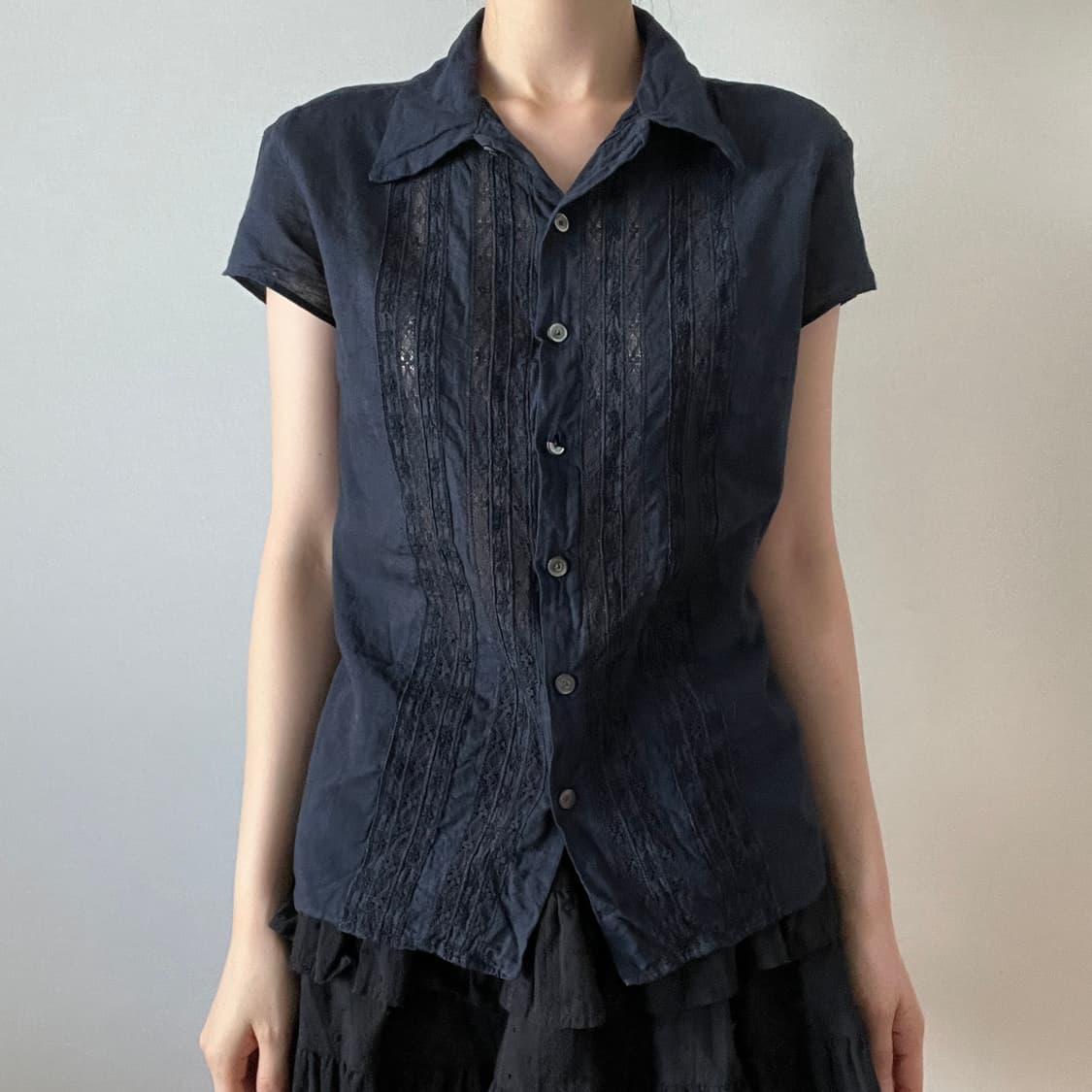 45RPM Lace Blouse ( Made in Japan ) 상품이미지2