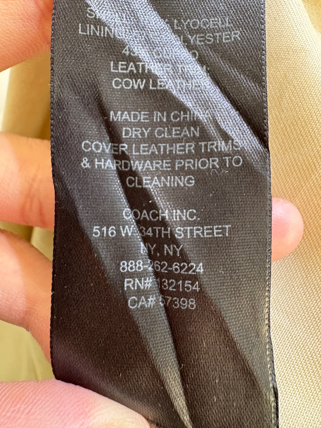 COACH 트렌치코트 상품이미지8