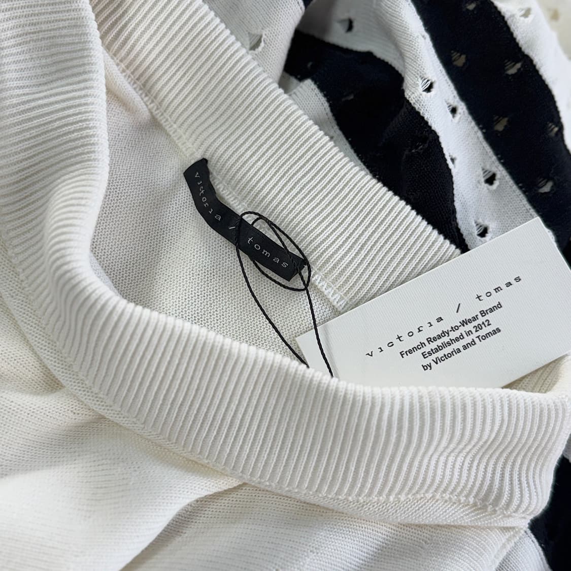 victoria / tomas 펀칭 니트 스커트 [새상품] 상품이미지3