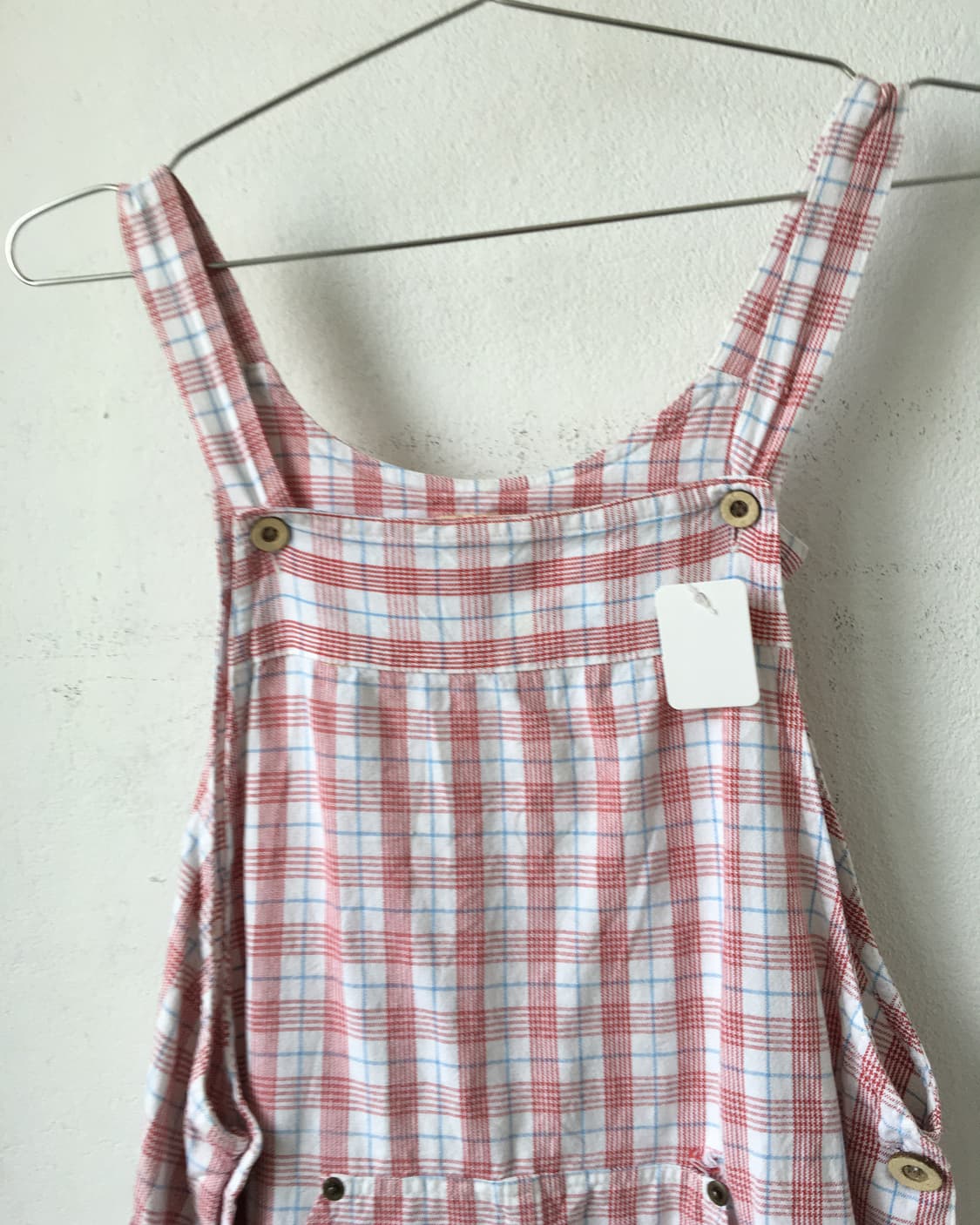 Check pattern suspender onepiece 상품이미지4