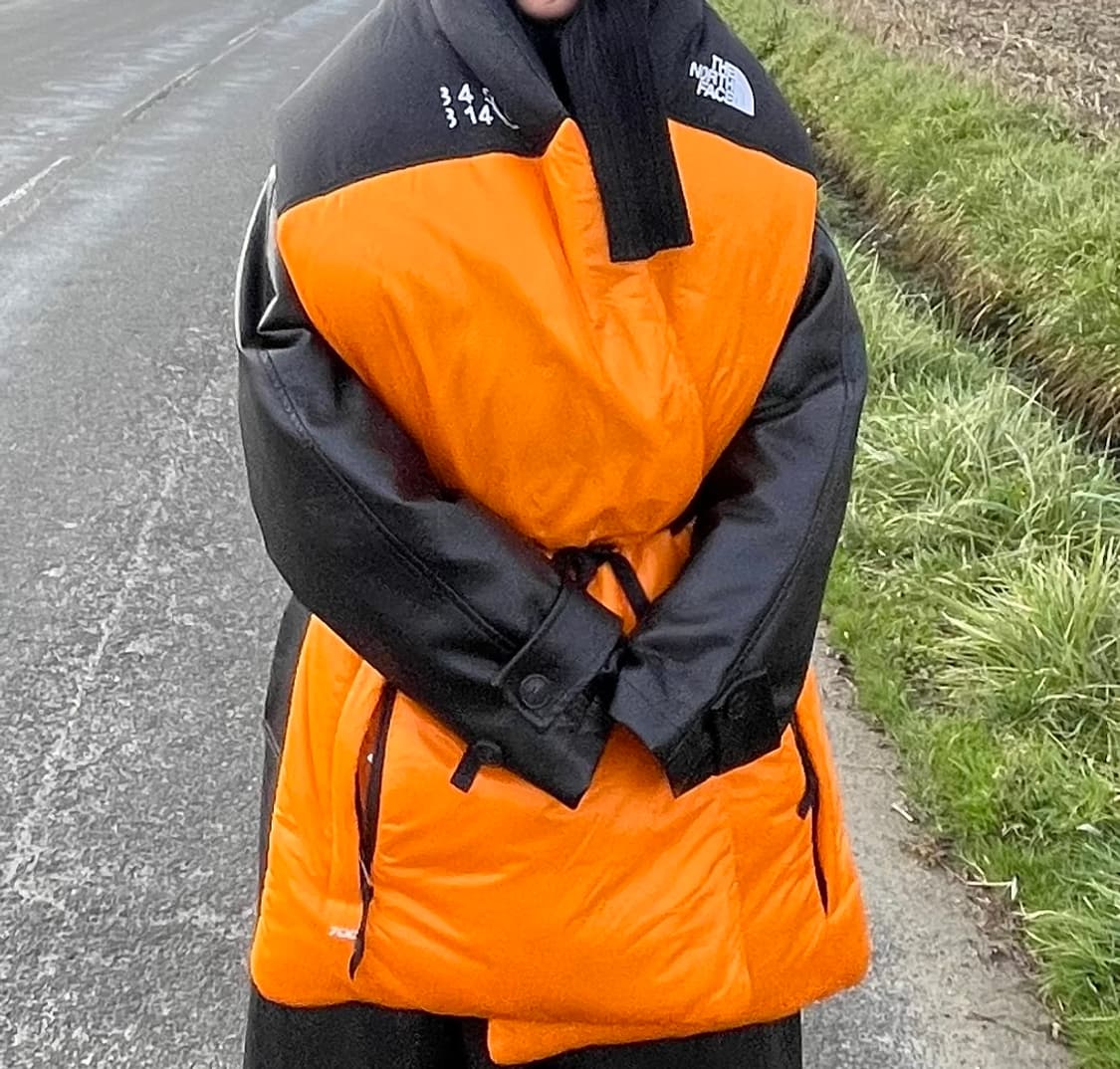 마르지엘라x노스페이스 스카프 패딩 상품이미지3