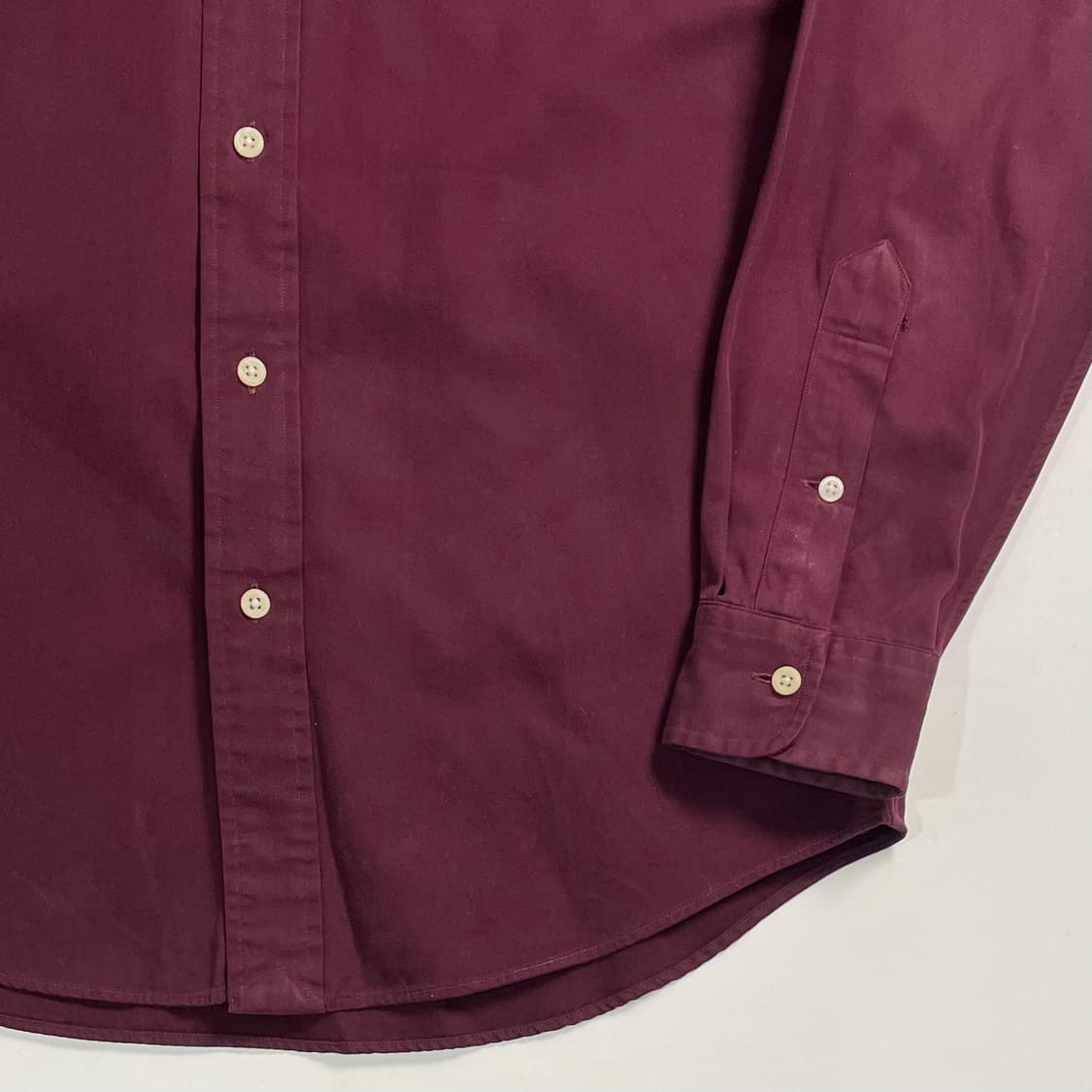 폴로 랄프로렌 버건디 셔츠 상품이미지4