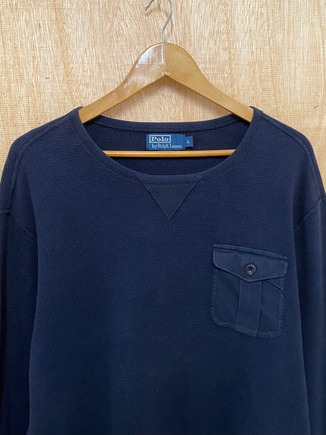 POLO RALPHLAUREN pocket waffle knit 와플니트 상품이미지5