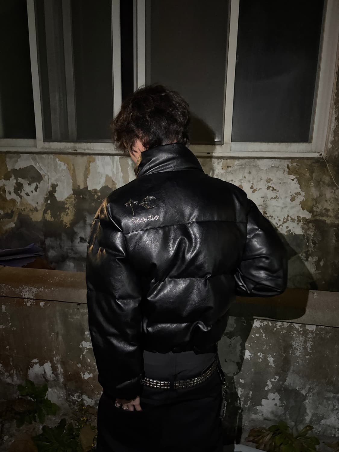 [정품]떠그클럽 레더 패딩 1사이즈 상품이미지2