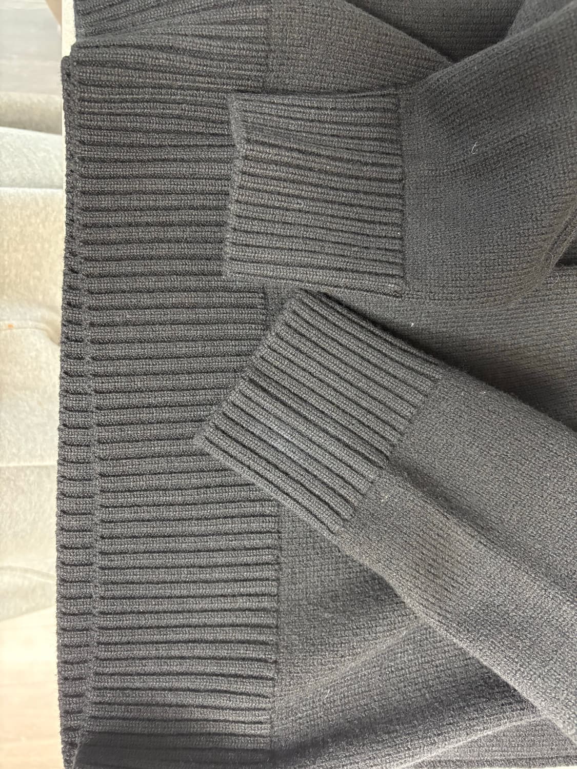 아미 빅로고 목플라 니트 S 상품이미지2