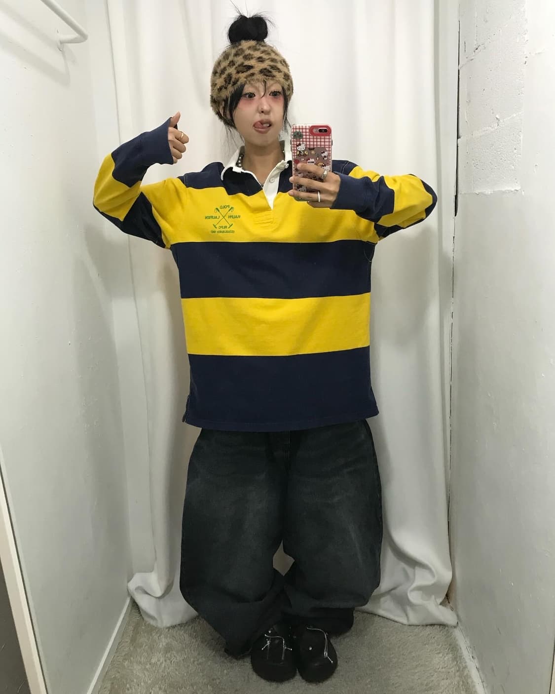 Polo Stripe Rugby T-shirt 상품이미지2