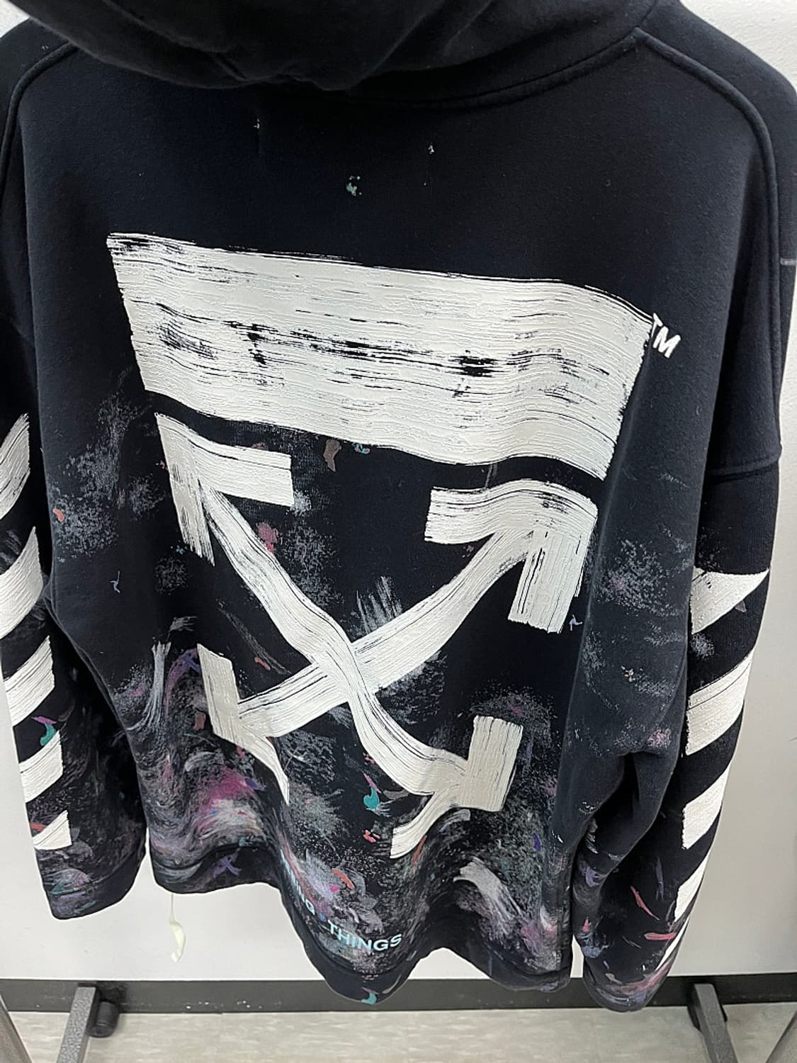 105) 오프화이트 갤럭시 후드티  상품이미지7