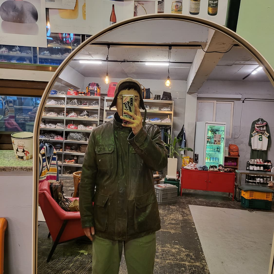 OLZEN 레더 자켓 (105) 상품이미지2