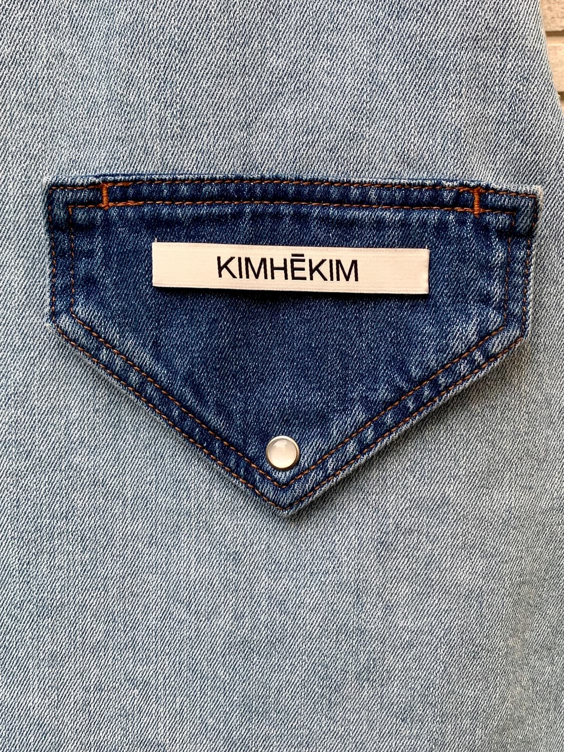 김해김 데님 미니 원피스 상품이미지4