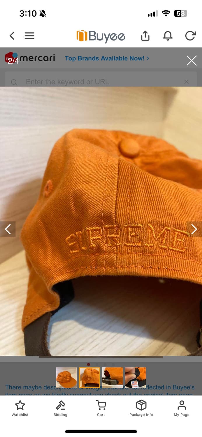 슈프림 s로고 토널캡 18fw supreme s logo tonal 상품이미지2