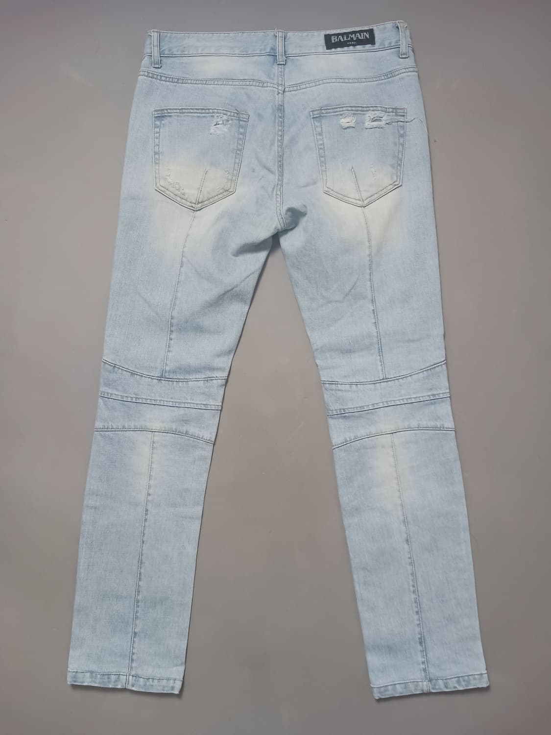 [32] 발망 연청 디스 바이커진 청바지 상품이미지7