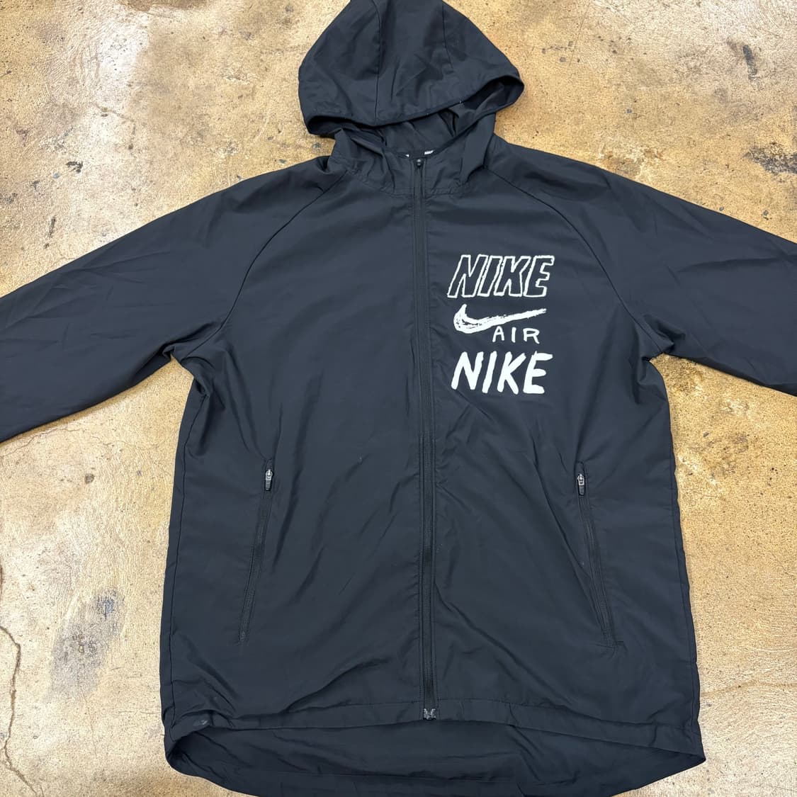 [정품/L,100] 나이키 에센셜 후드 바람막이 자켓 b18 상품이미지3