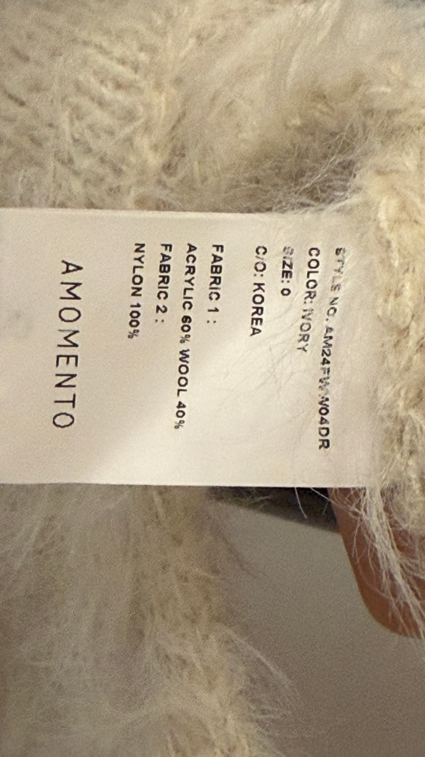 아모멘토 니트 원피스 상품이미지4