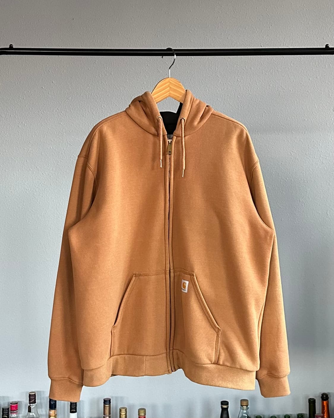 [L-XL]칼하트 써멀 레인디펜더 된장 후드집업 상품이미지1