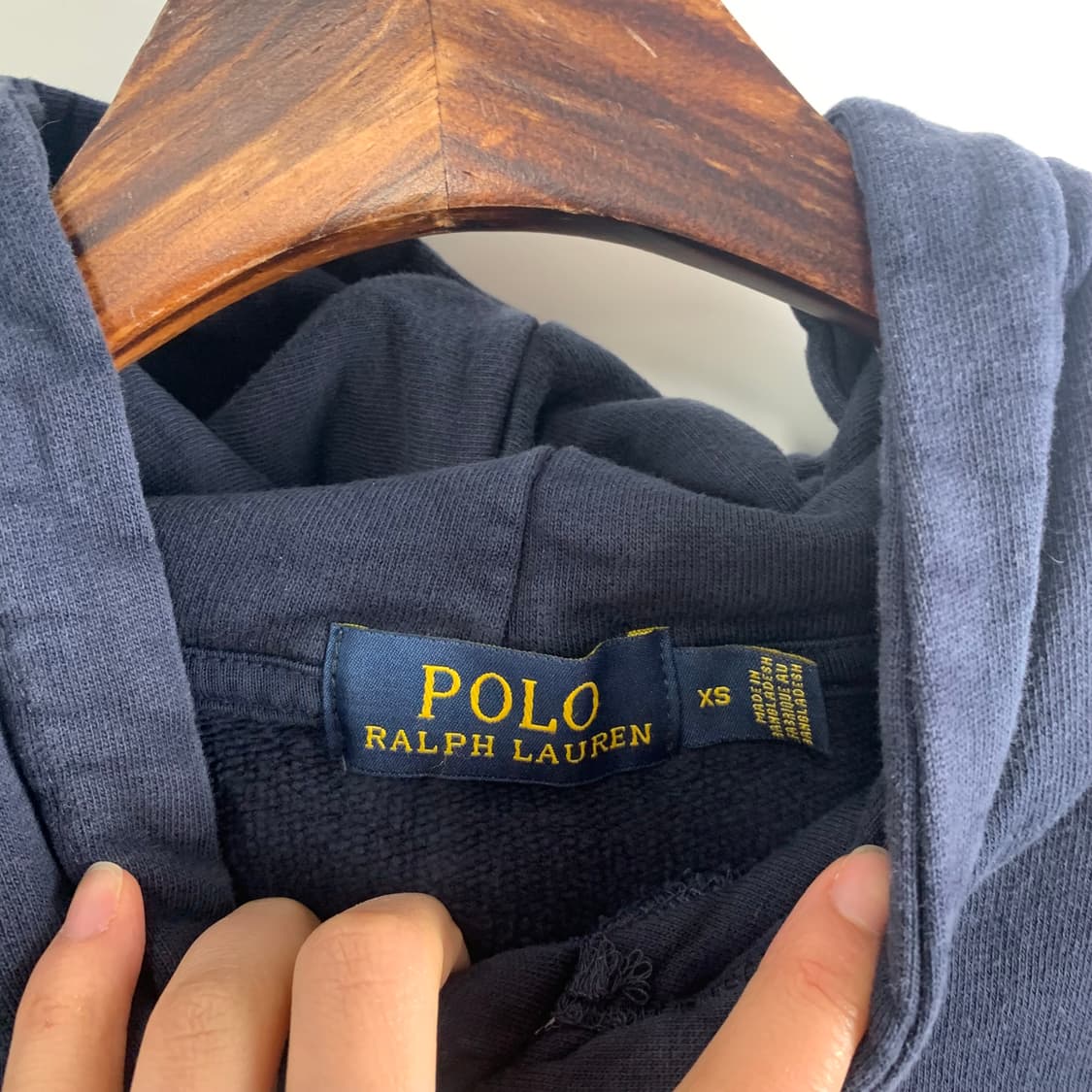 폴로 랄프로렌 신형 네이비 후드티 상품이미지5