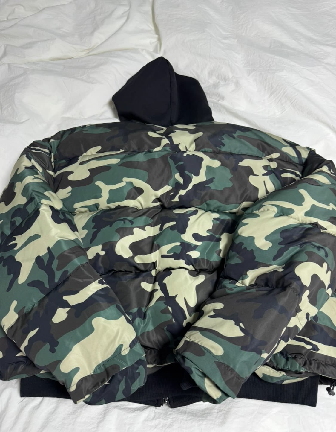 프로젝트 G/R 리버시블 후드 퍼퍼 자켓 블랙 상품이미지4