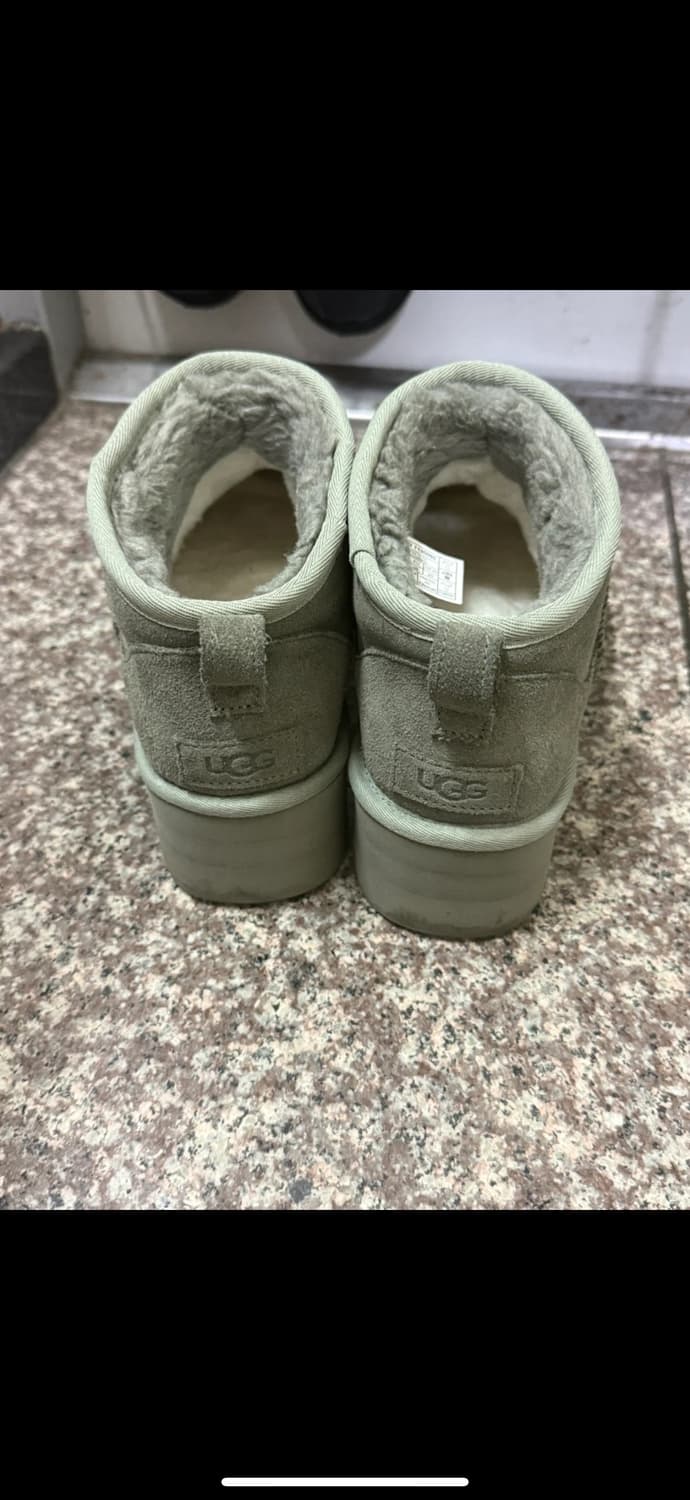 UGG 어그 클래식 울트라 미니 플랫폼 부츠, 모스그린 250 상품이미지4