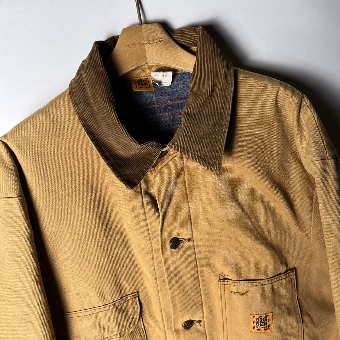 [Wrangler] 80's 랭글러 빅벤 덕 캔버스 초어자켓 상품이미지3