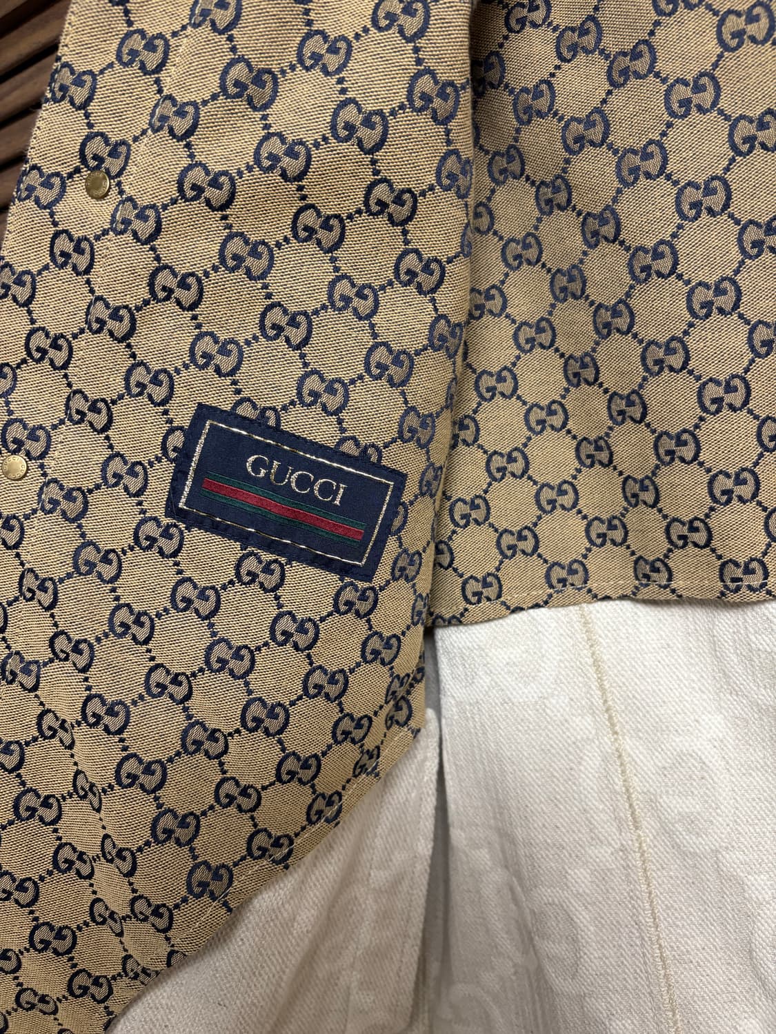 구찌 맥시 데님 자켓 상품이미지5