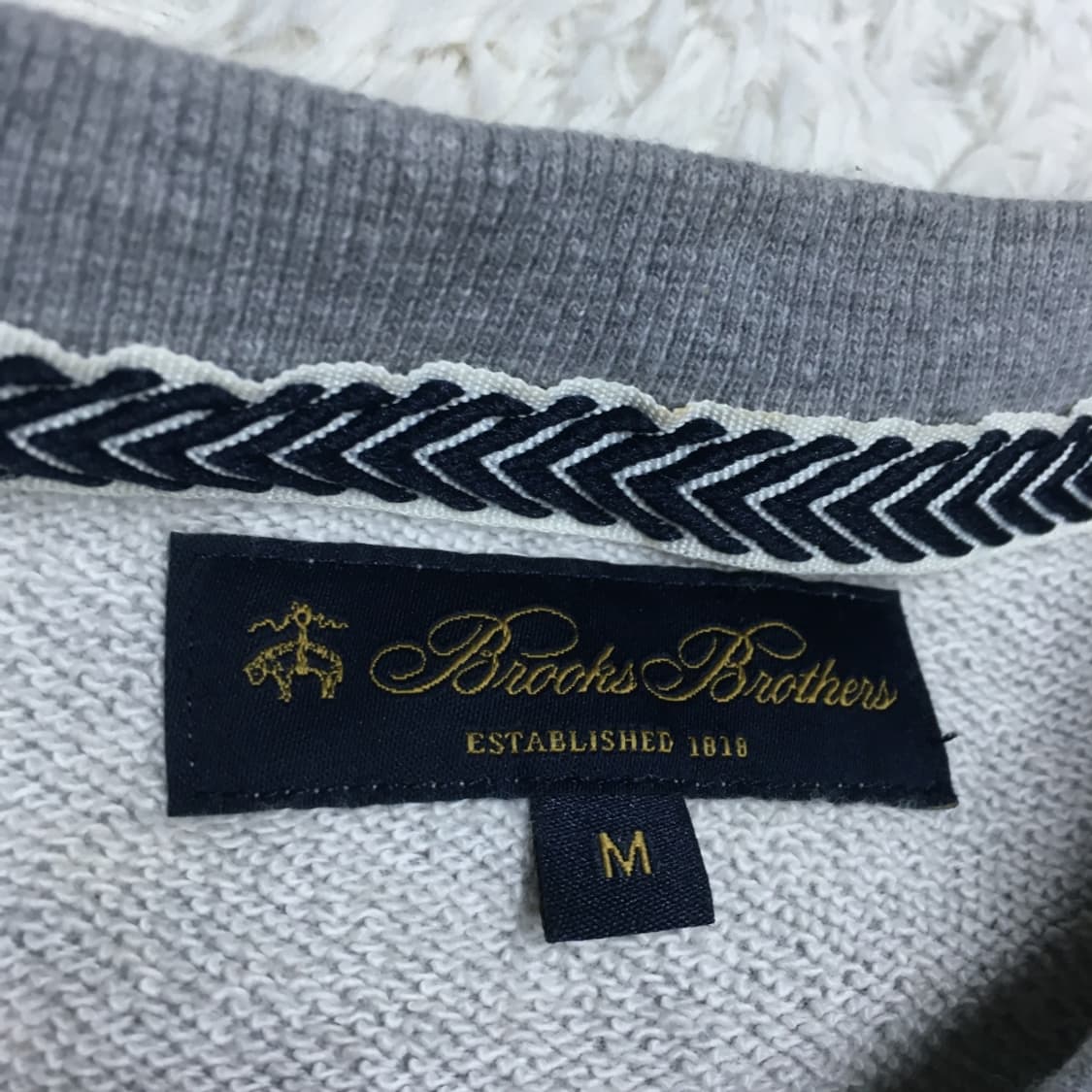 브룩스브라더스 빅로고 맨투맨 DD23 상품이미지4