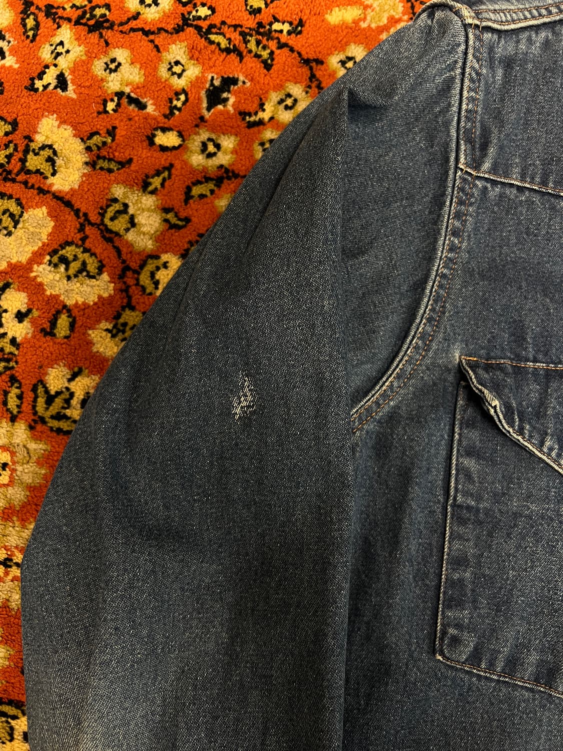 [L] 칼하트 빈티지 웨스턴 데님셔츠 상품이미지6