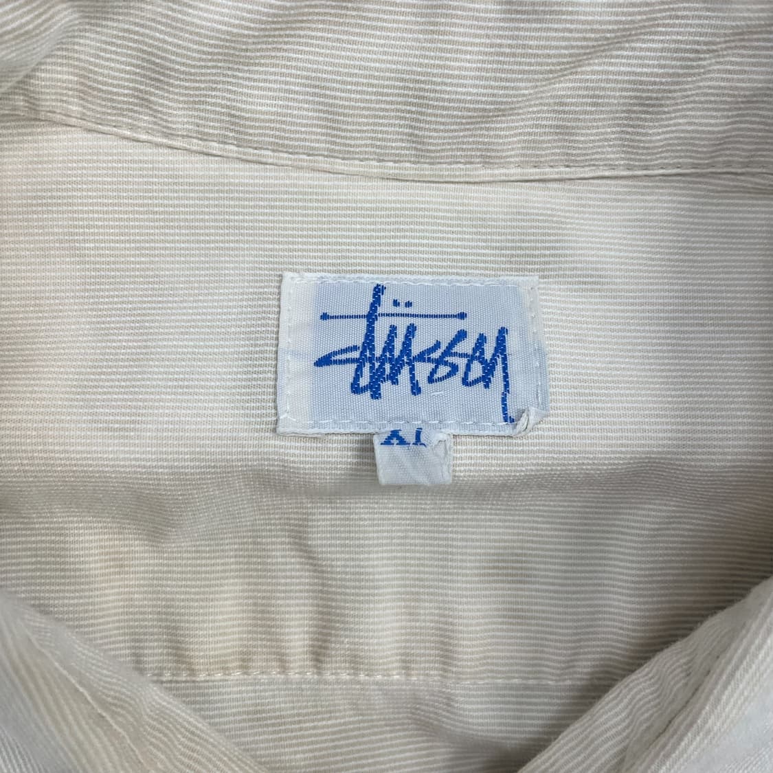 스투시 stussy 00s 아카이브 페인트 반팔 셔츠 상품이미지5