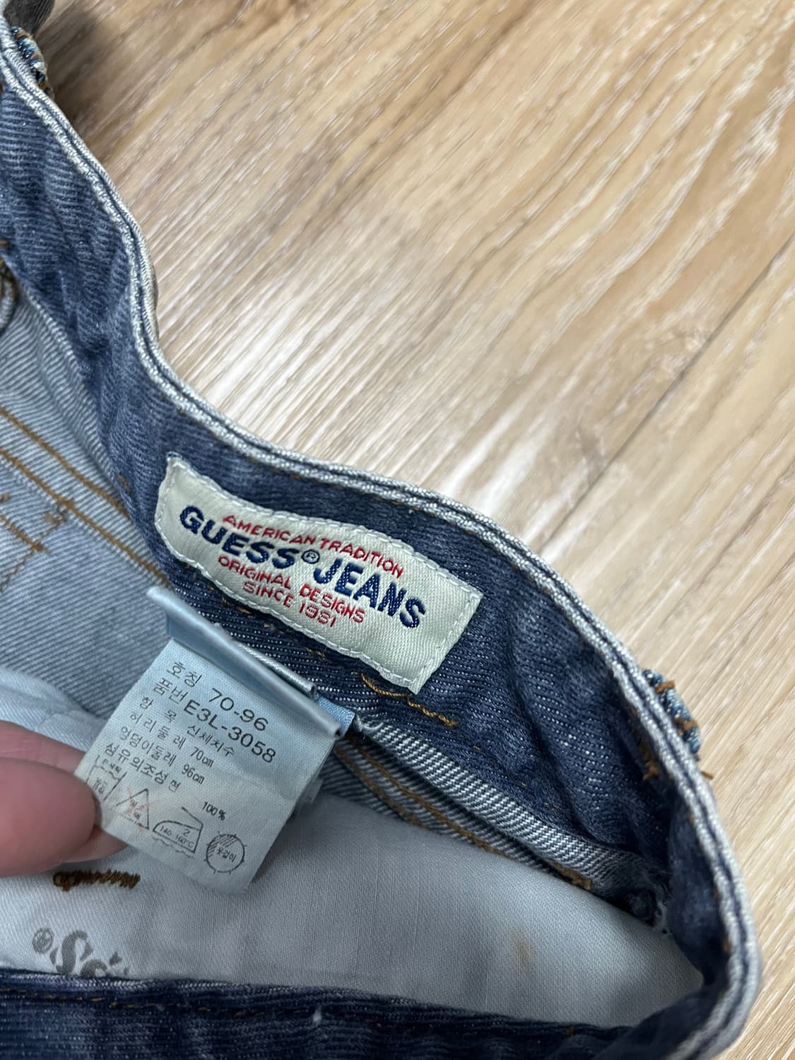 90s 게스 빈티지 청바지 27 상품이미지8