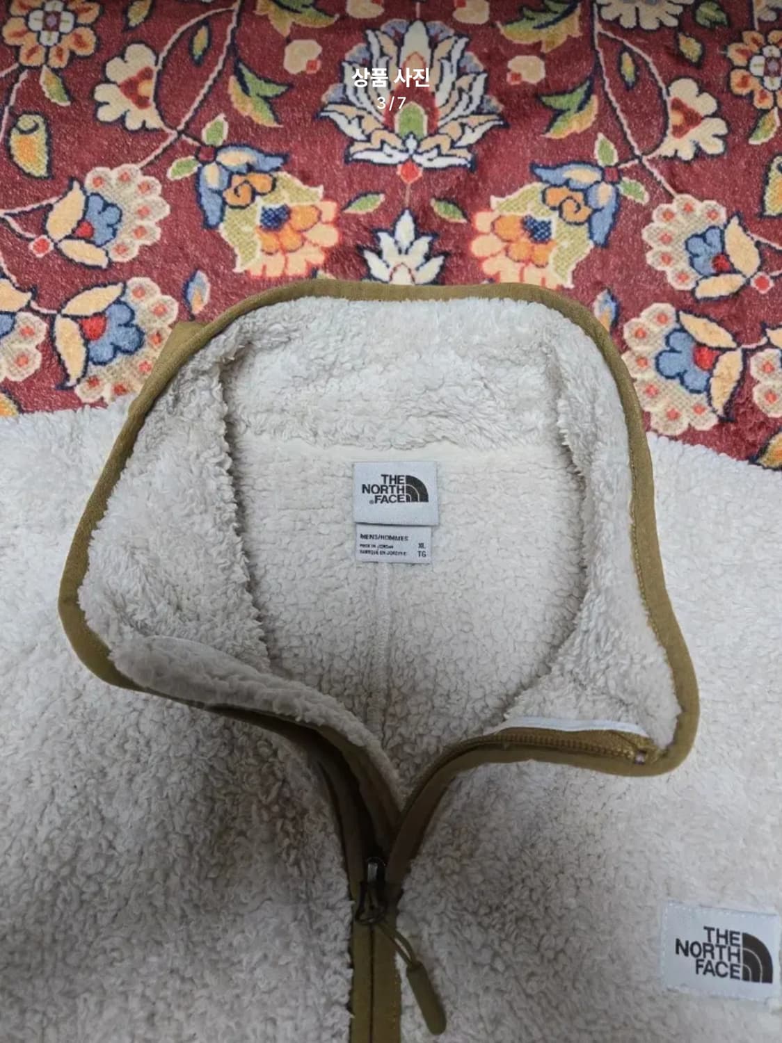 [노스페이스] 뽀글이 보아 플리스 베스트 (조끼) / 아이보리 / XL 상품이미지3