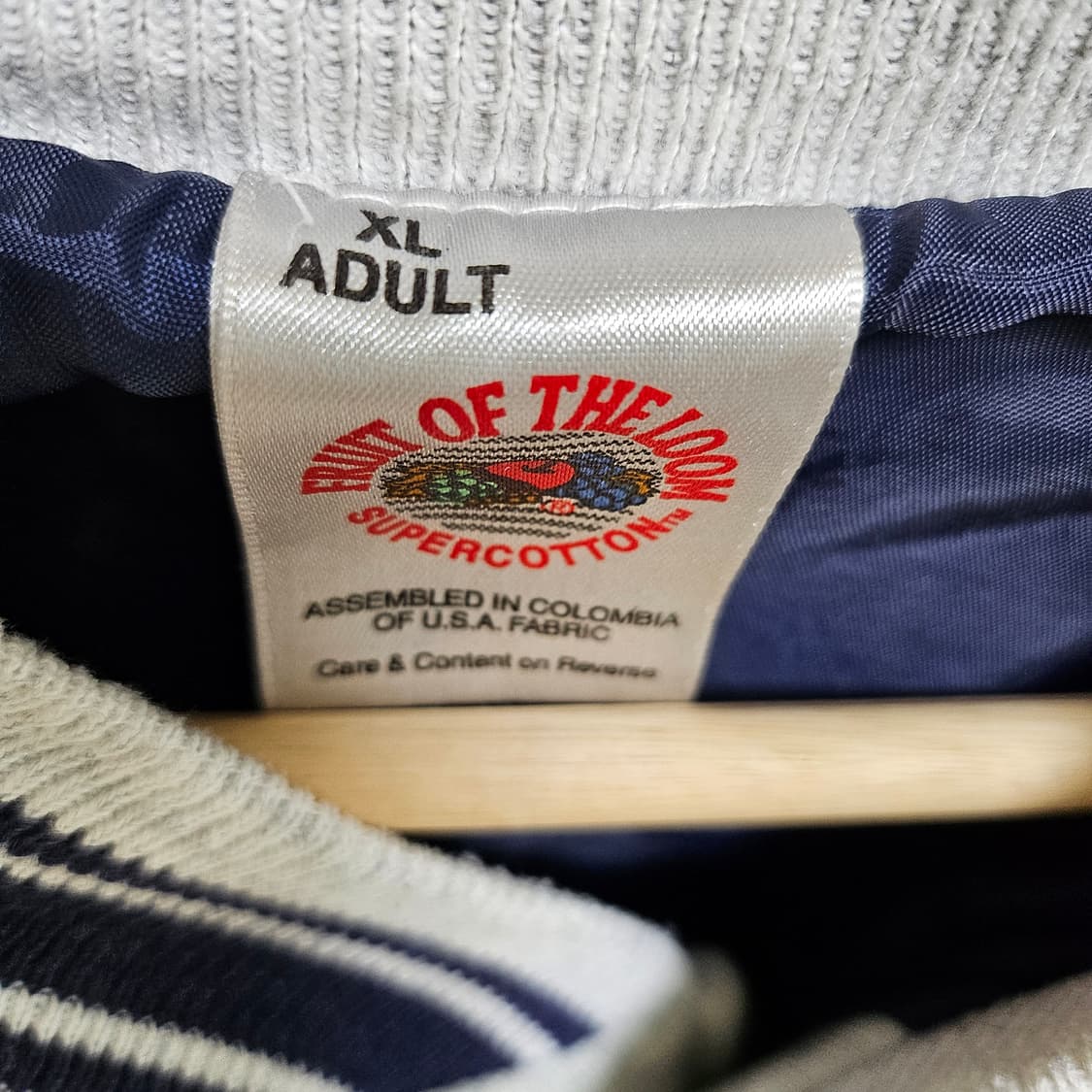 프룻오브더룸  스타디움점퍼 XL 상품이미지3