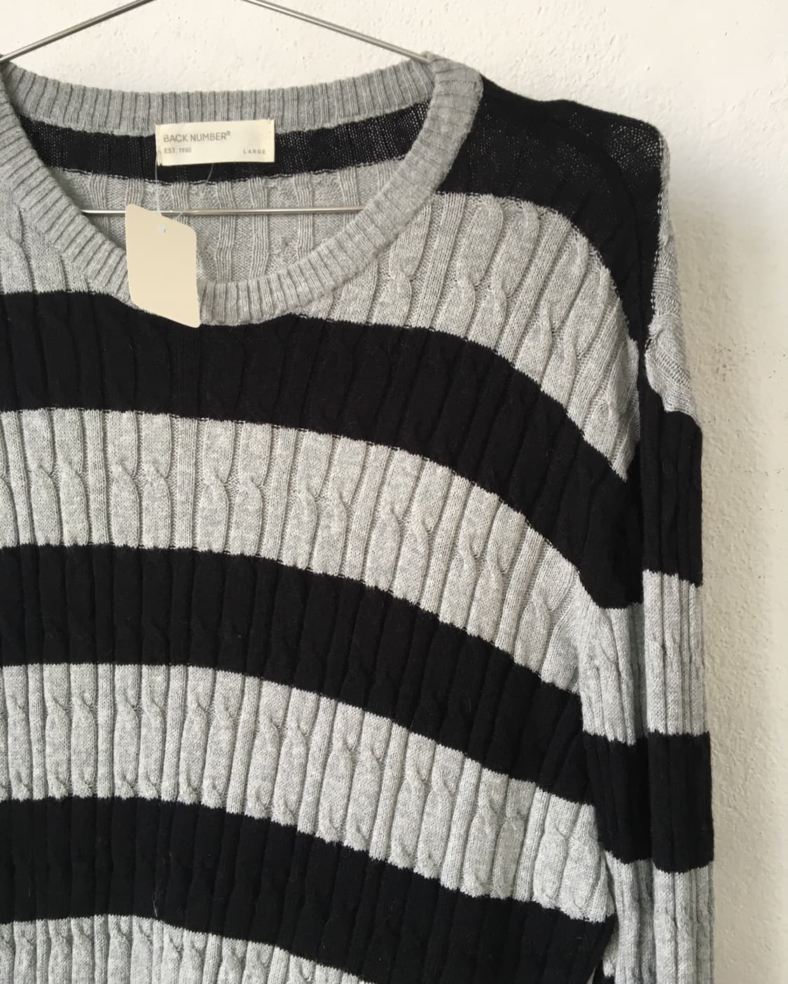 Cable pattern knit 상품이미지4