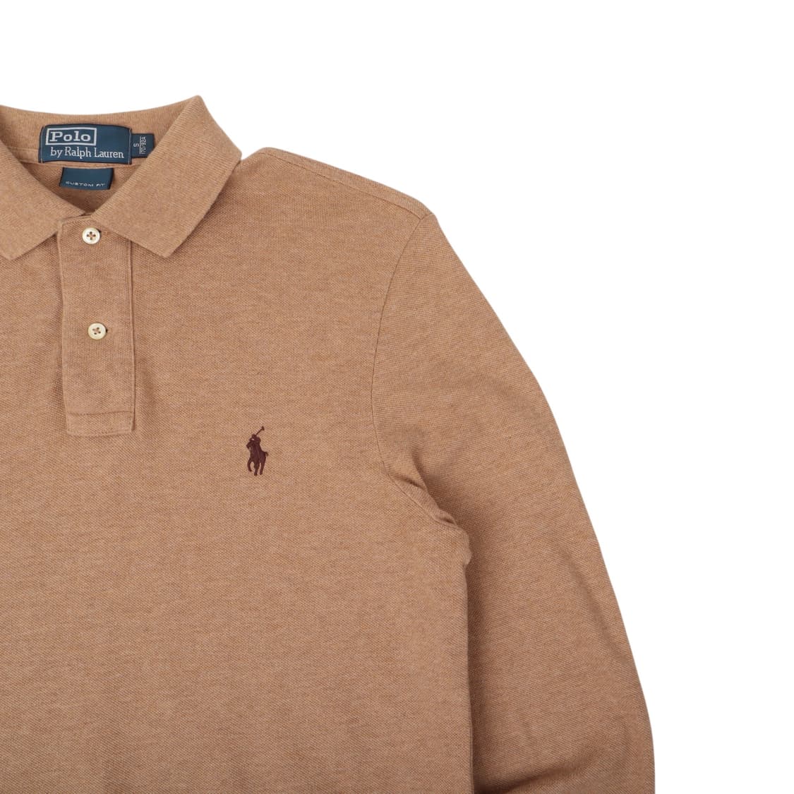 폴로 랄프로렌 브라운 pk 롱슬리브 티셔츠 상품이미지3