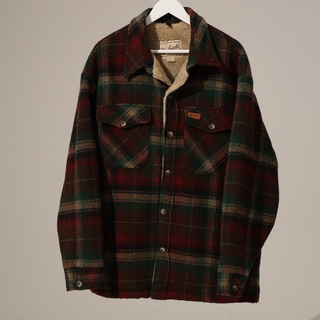 울리치 울 타탄체크 세르파 자켓 상품이미지5