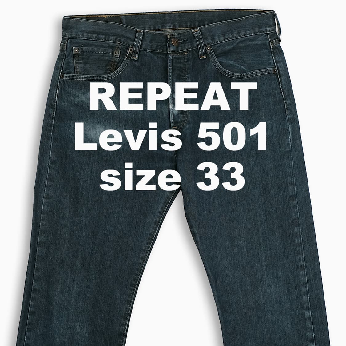 빈티지 리바이스 501 진청 33 인치 LV50132421 상품이미지1