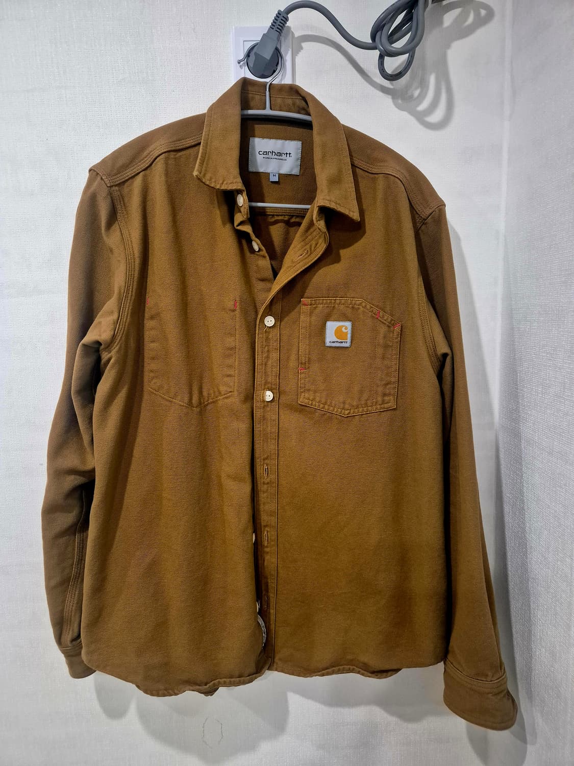 칼하트WIP L/S TONY SHIRT HAMILTON BROWN RI 상품이미지1