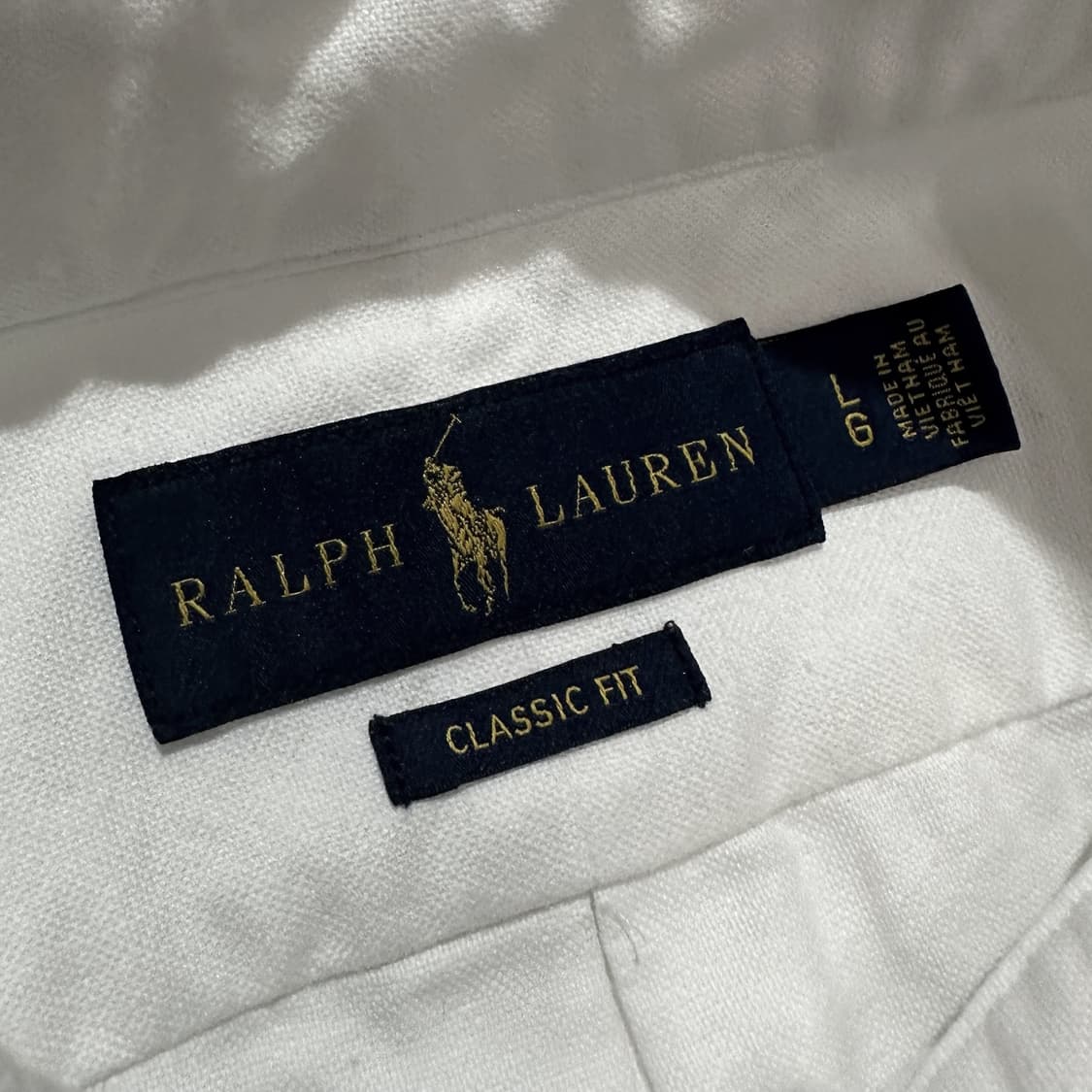 폴로 신형 멀티포니 화이트 셔츠 상품이미지4