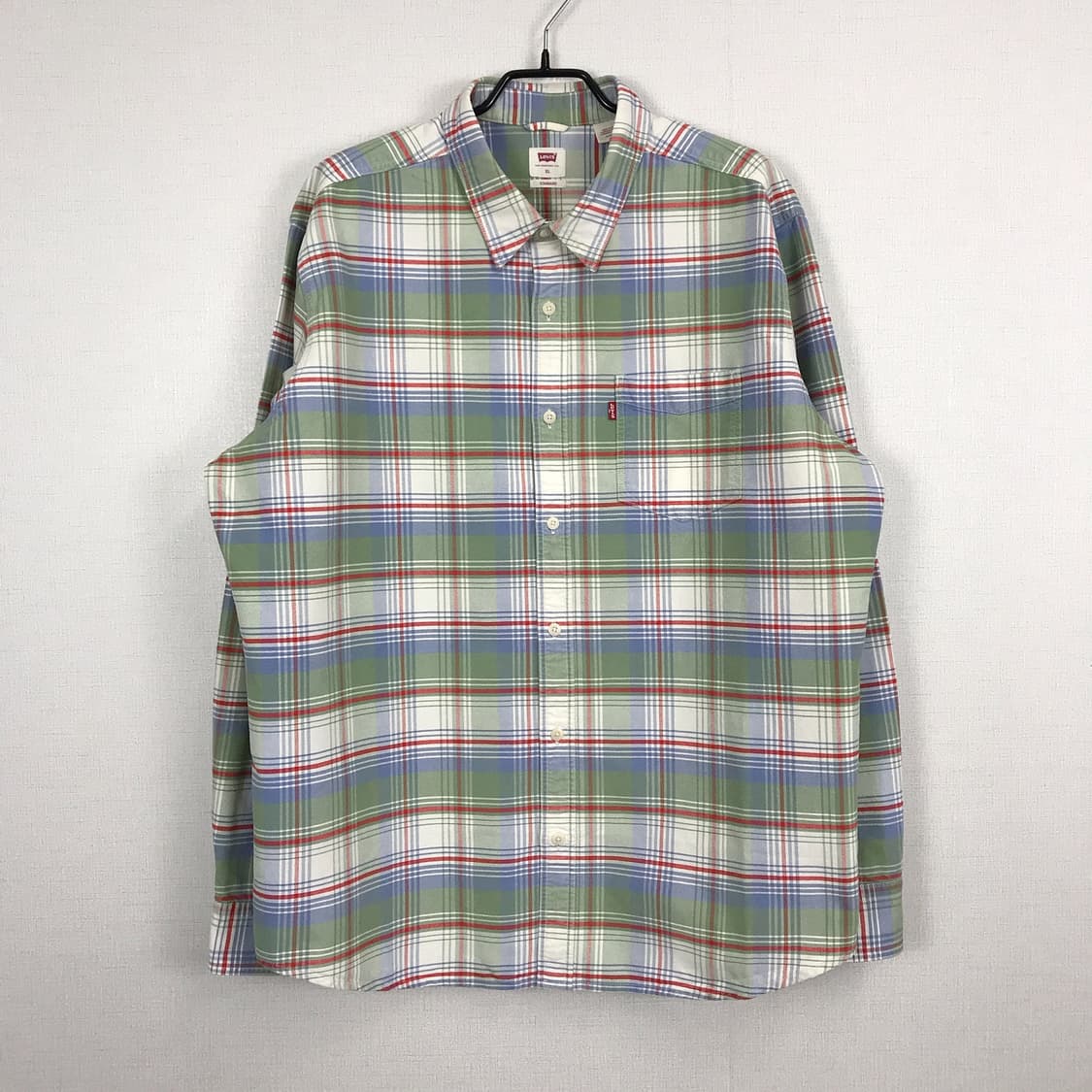 리바이스 Levi's 스탠다드핏 체크 셔츠 남방 남성XL 상품이미지3