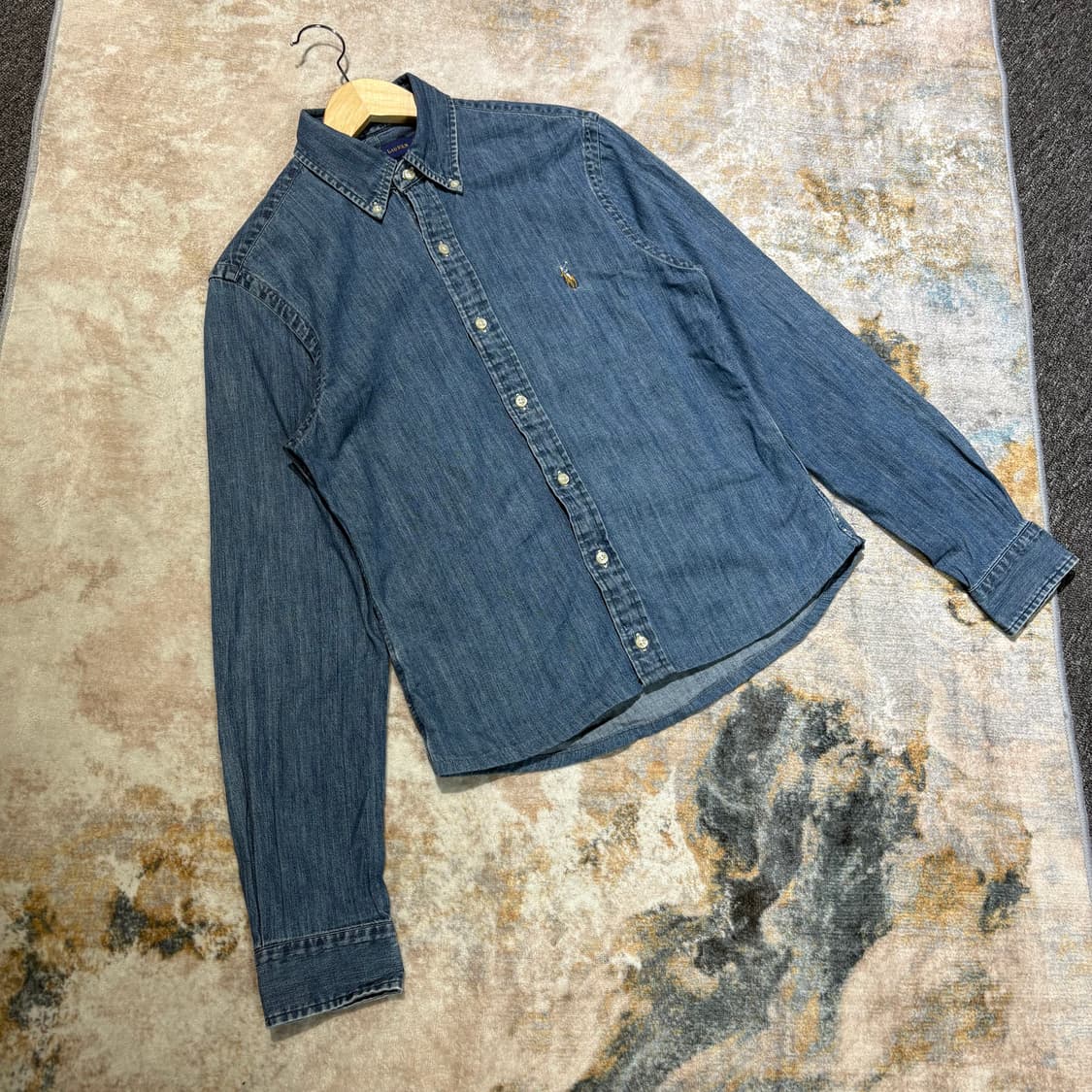폴로 빈티지 데님 카라셔츠 상품이미지1