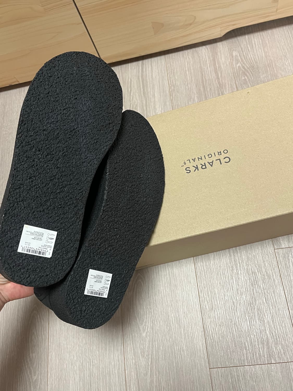 (새상품) 클락스 데저트트랙 블랙 상품이미지5