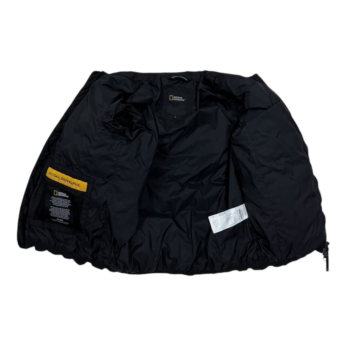 내셔널지오그래픽 헤론 U넥 경량패딩 자켓 블랙 90 S 상품이미지3