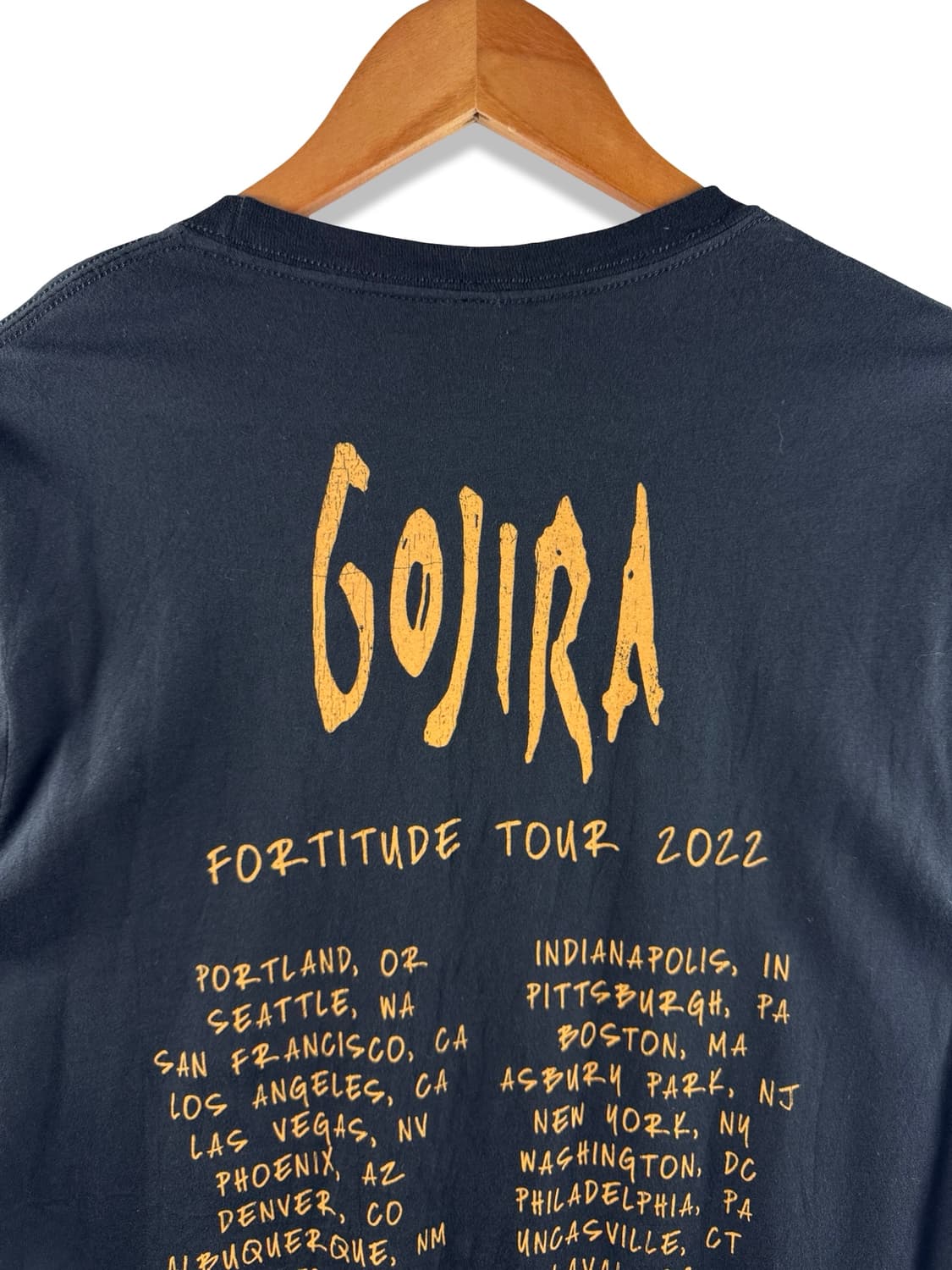 USA Gojira 그래픽 티셔츠3542 상품이미지4