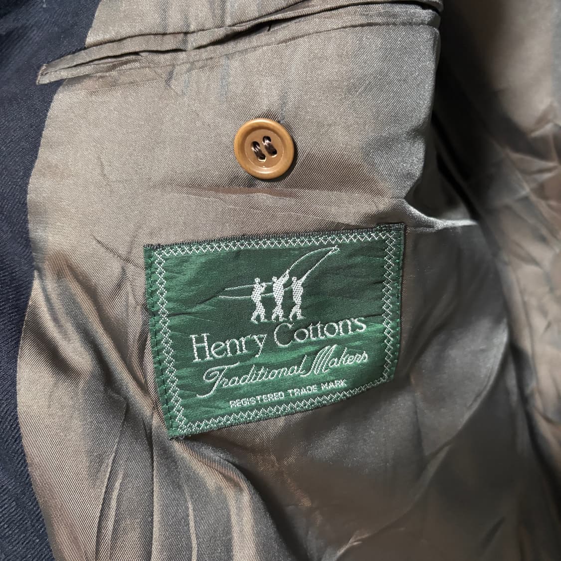 헨리코튼 더블브레스티드 울 금장블레이저 / 네이비, 50 상품이미지7