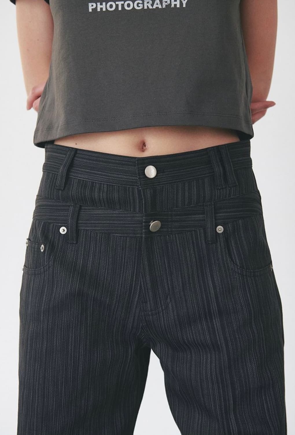 (2) 오데스 더블 웨이스트 팬츠 상품이미지1