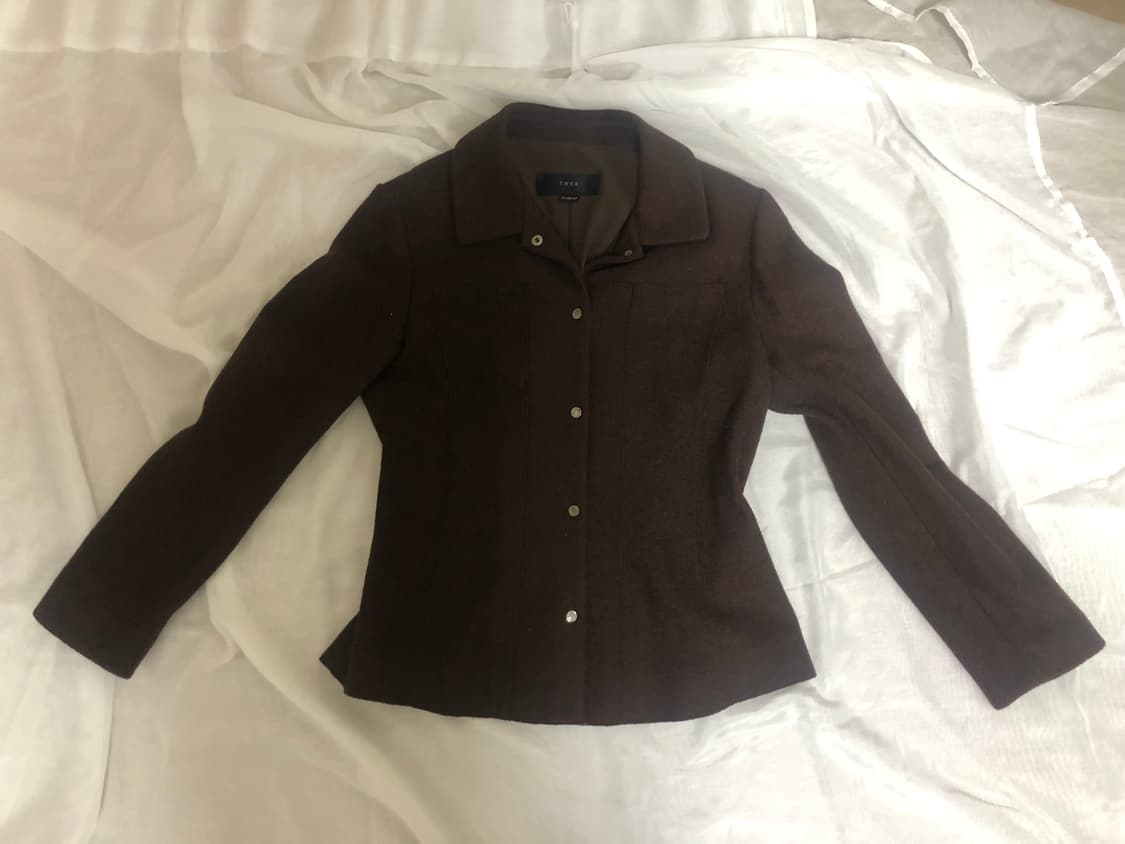 브라운 셔츠 자켓  상품이미지2