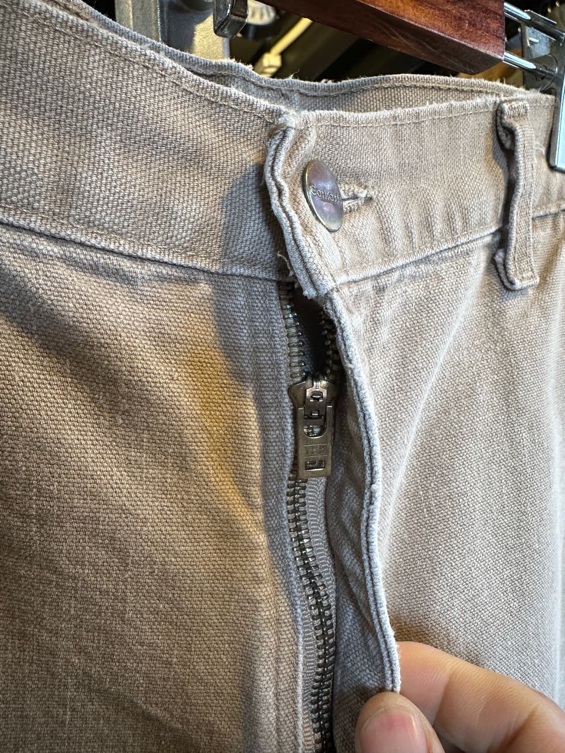 칼하트 던가리핏 싱글니 카펜터 워크 팬츠 35x30 상품이미지6