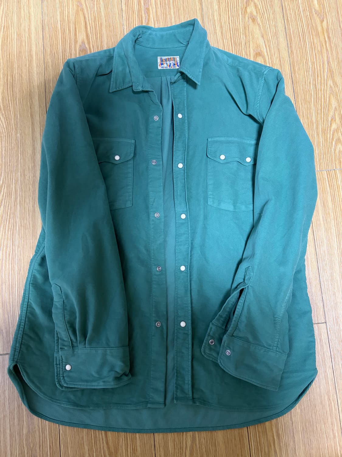 WYTHE 위스 워크 몰스킨 셔츠 상품이미지1