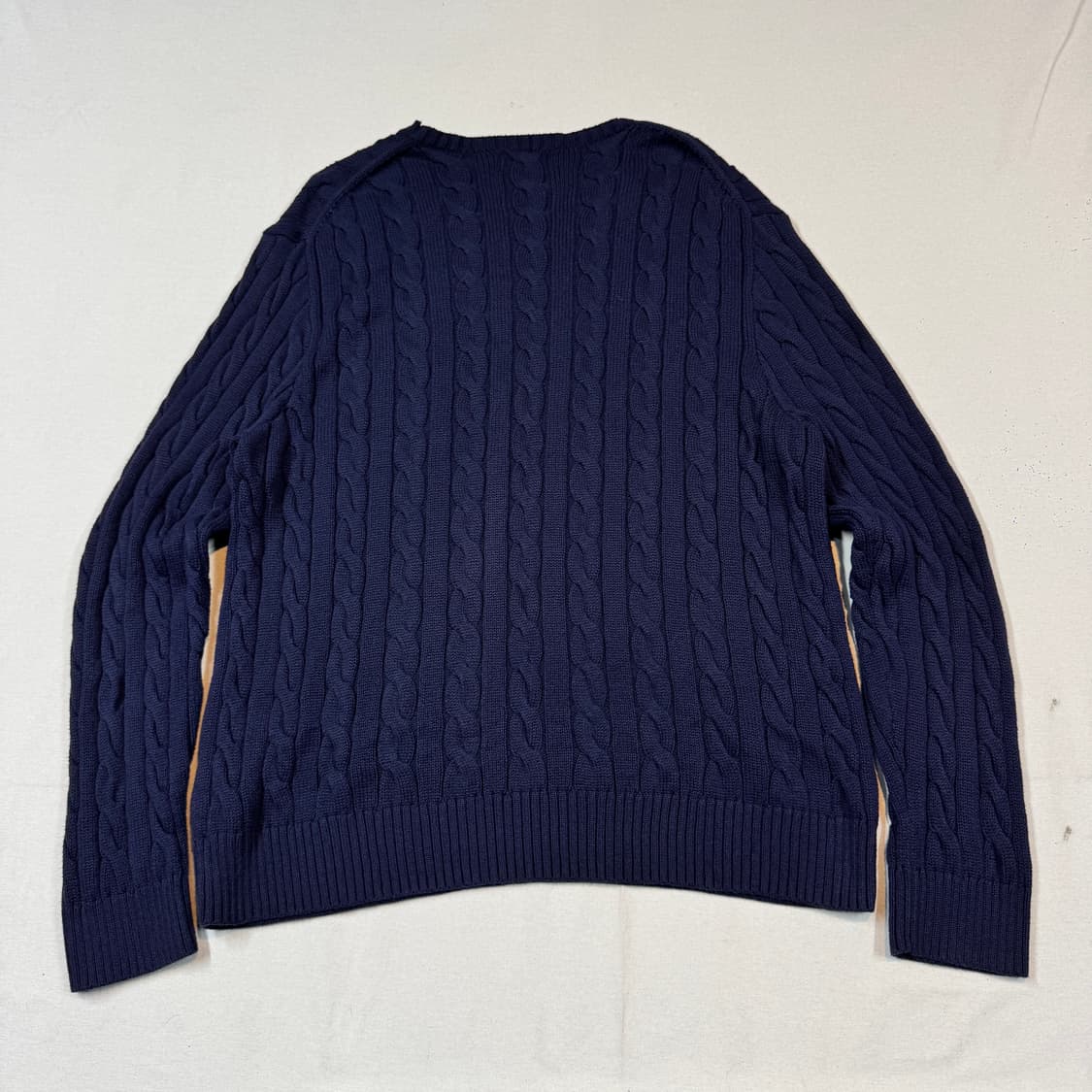 XXL) 폴로 랄프로렌 케이블 꽈배기 니트 신형 큐알탭 상품이미지5