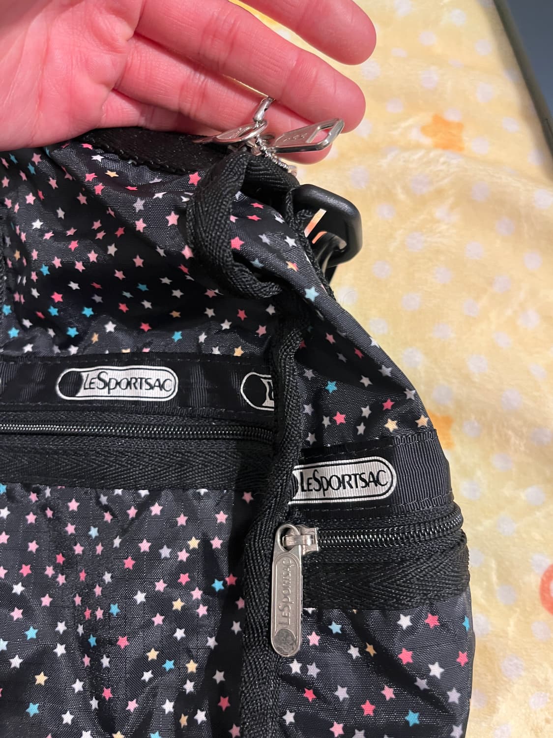 알rock 달rock 별무늬 핸드백 ⭐️ 상품이미지9